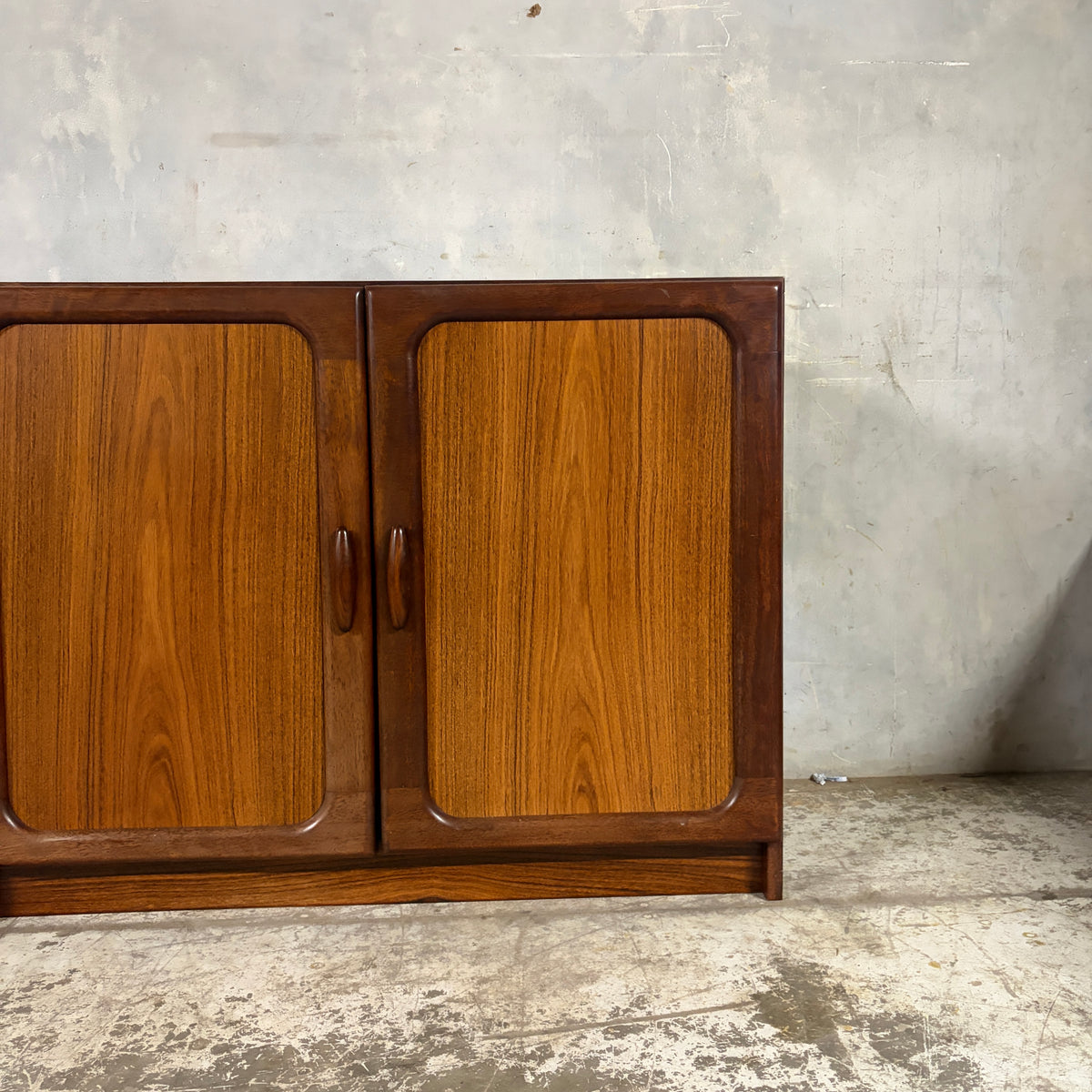 Mid Century Danish Rosewood Compact Sideboard by Dyrlund
