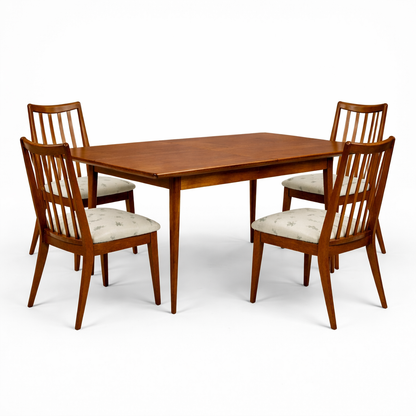 G Plan Dining Set V.B. Wilkins Extending Dining Table & Leslie Dandy Dining Chairs – Set of Four — view 2
