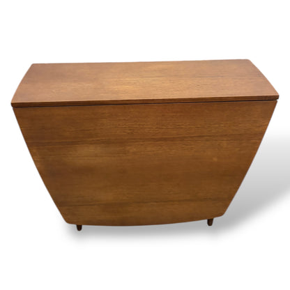 Mid-Century Teak Drop Leaf Dining Table by Elliott’s of Newbury | Vintage British Extendable Table