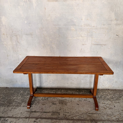 Art Deco Tiger Oak Coffee Table Attributed to Heals