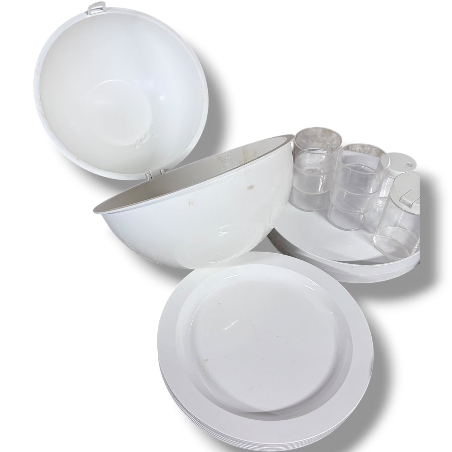 Vintage Picnic Set – Classic Italian Design Modular Camping Tableware Kit