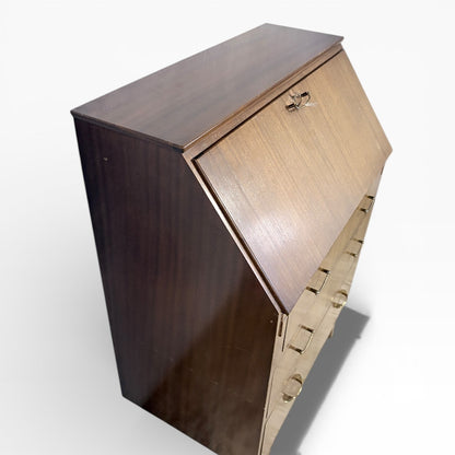 Mid-Century Sutcliffe of Todmorden Writing Bureau Desk