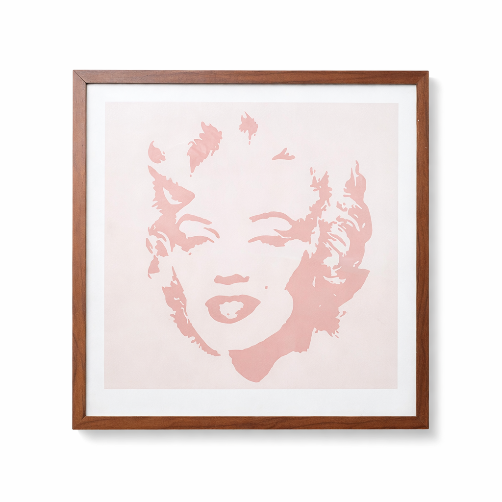 Vintage Andy Warhol Marilyn Monroe – Framed Lithograph