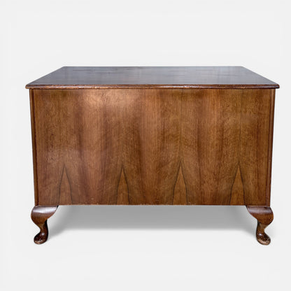 Vintage Sutcliffe of Todmorden Walnut Blanket Box