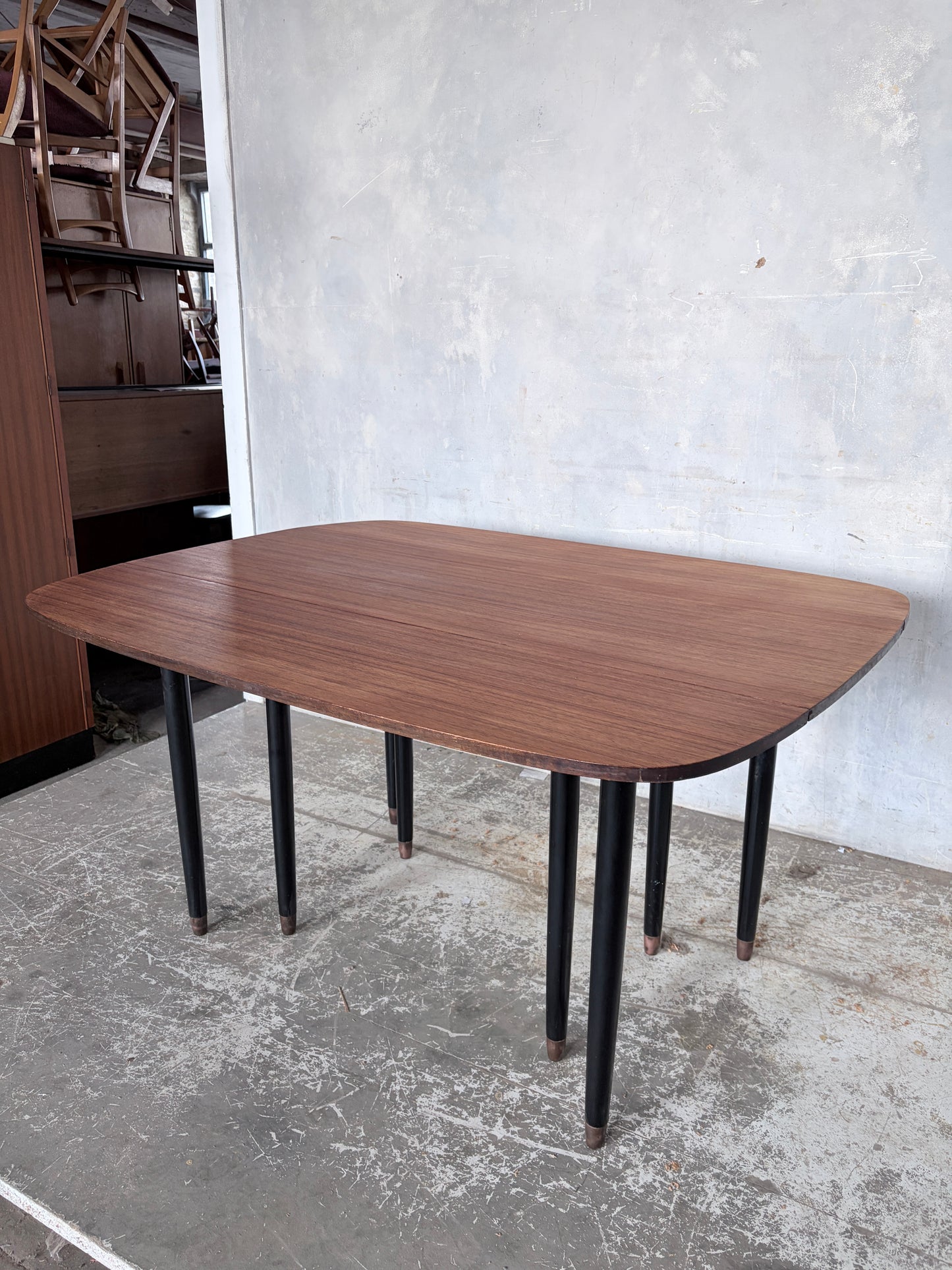 Mid Century G Plan Librenza Drop Leaf Dining Table – Teak Extending Table