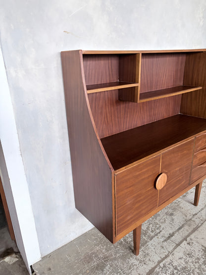Mid Century Stonehill Teak Drinks Cabinet Sideboard