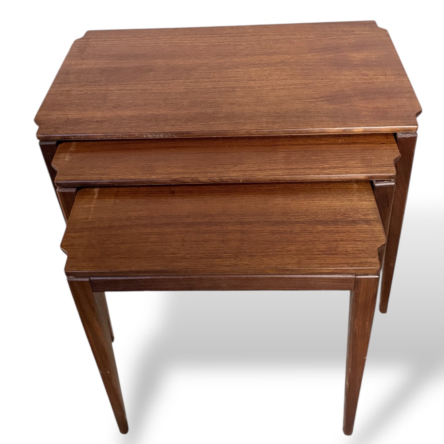 Mid-Century Teak Nest of 3 Tables by Richard Hornby