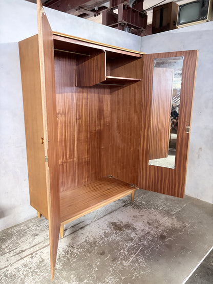 Mid Century Meredew Oak Wardrobe