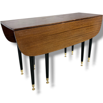 G Plan Dining Table – Mid Century Drop Leaf Spider Leg Folding Table