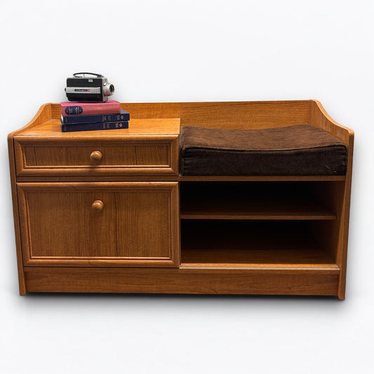 Mid Century Schreiber telephone seat table