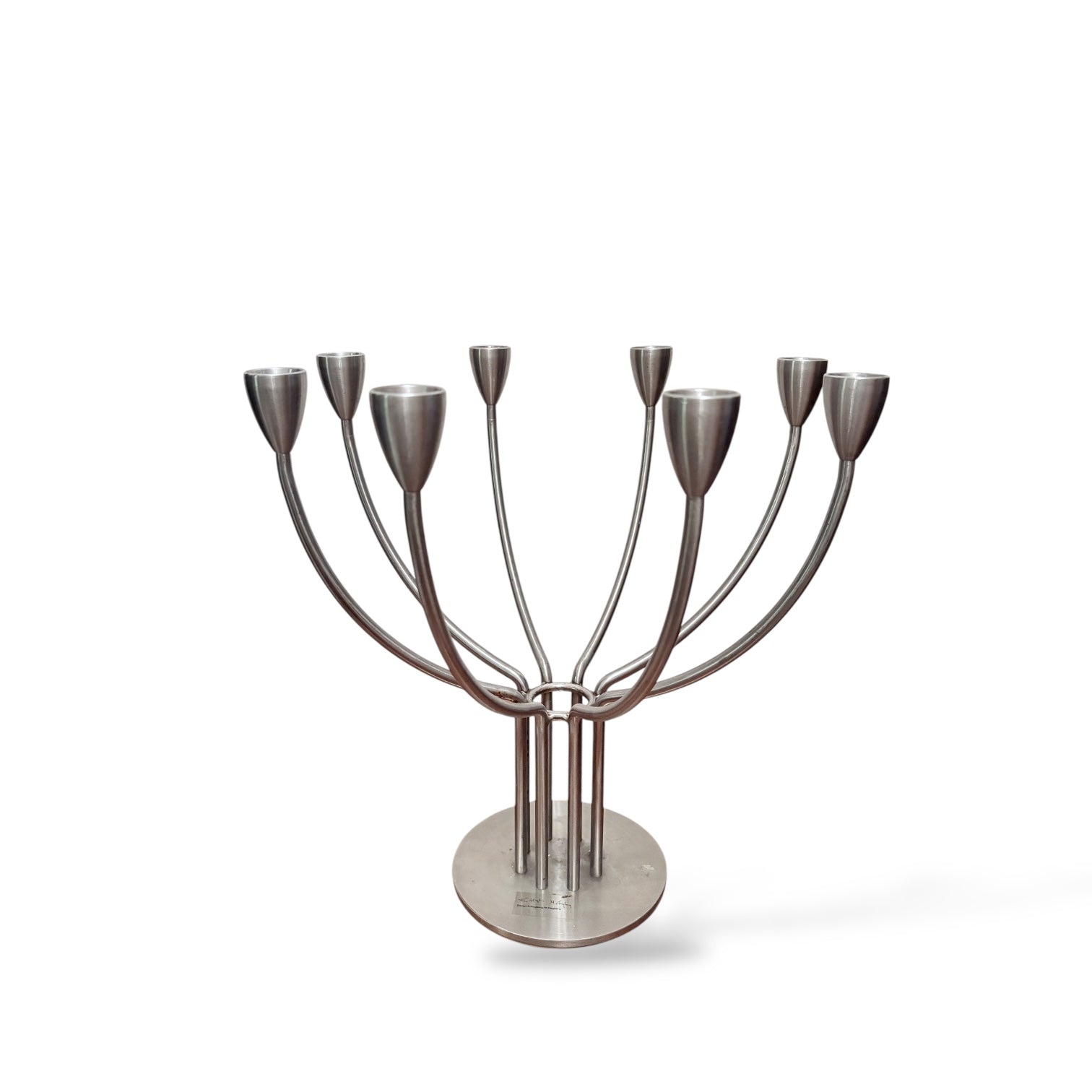 Knut & Marianne Hagberg for IKEA “Stockholm” Steel Candelabra, 1999 — view 5