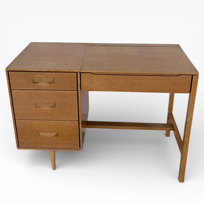 Oak Dressing Table / Desk by Stag – Vintage Mid-Century Design