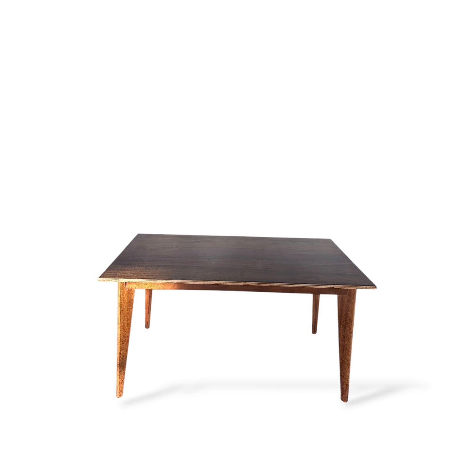 Morris of Glasgow Mid-Century Walnut Dining Table – 1960s Rectangular Table