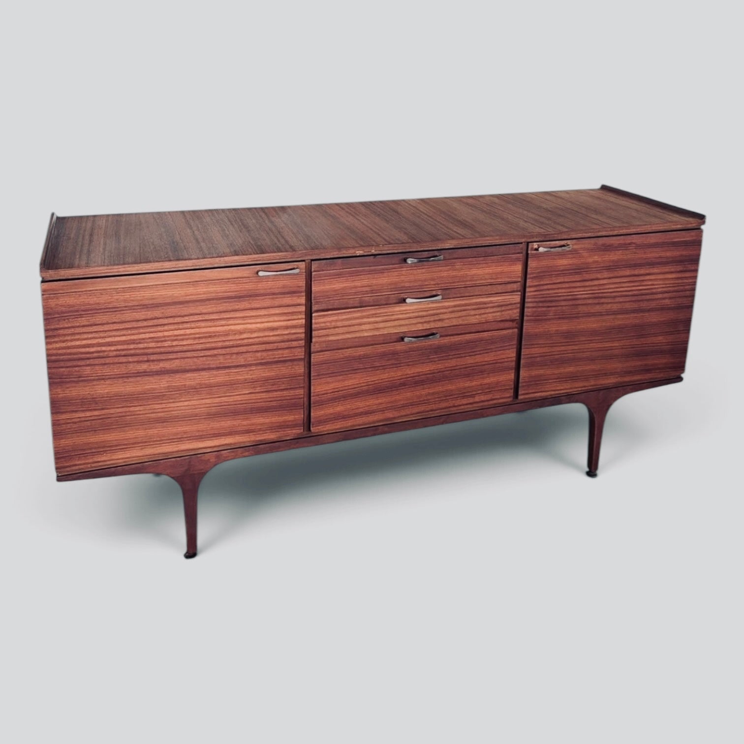 Vintage Meredew Teak Sideboard Mid Century British Credenza