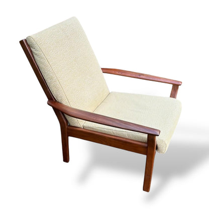 Vintage Cintique Teak Armchair – Mid-Century Lounge Chair — view 9