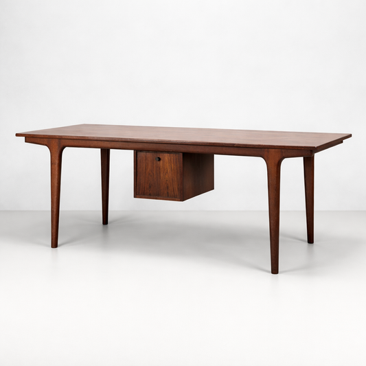 Mid Century Danish Rosewood Floating Coffee Table by Omann Jun