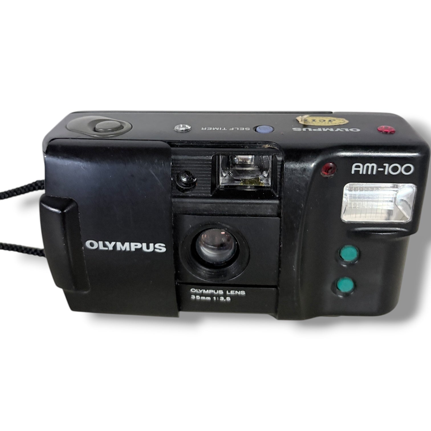 Olympus 35mm Camera - Compact Film Camera with Sliding Lens Cover & Built-In Flash — view 4