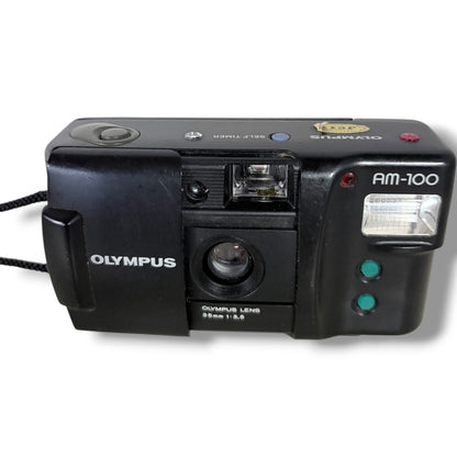 Olympus 35mm Camera - Compact Film Camera with Sliding Lens Cover & Built-In Flash — view 4