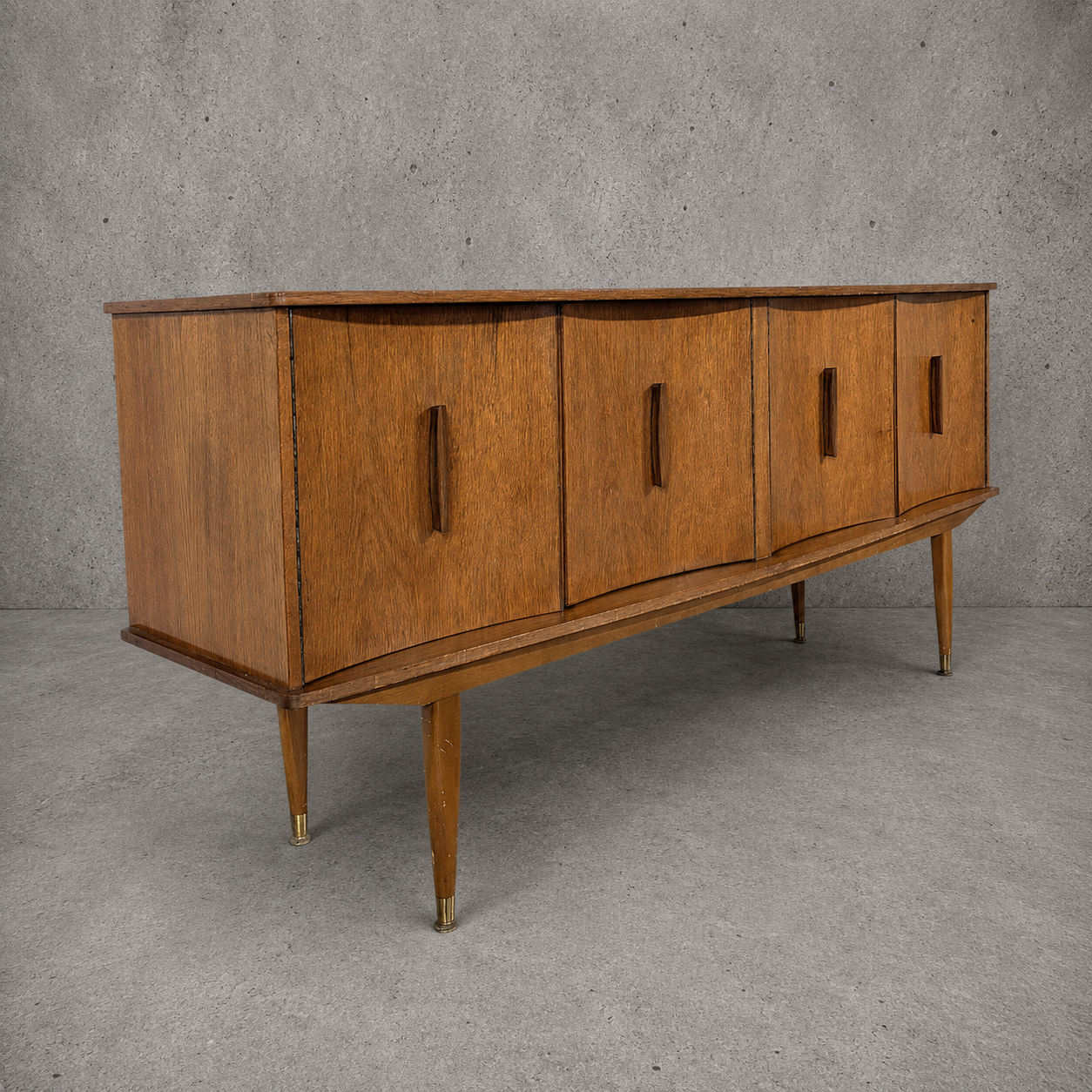 Mid Century Argosy Teak Compact Sideboard