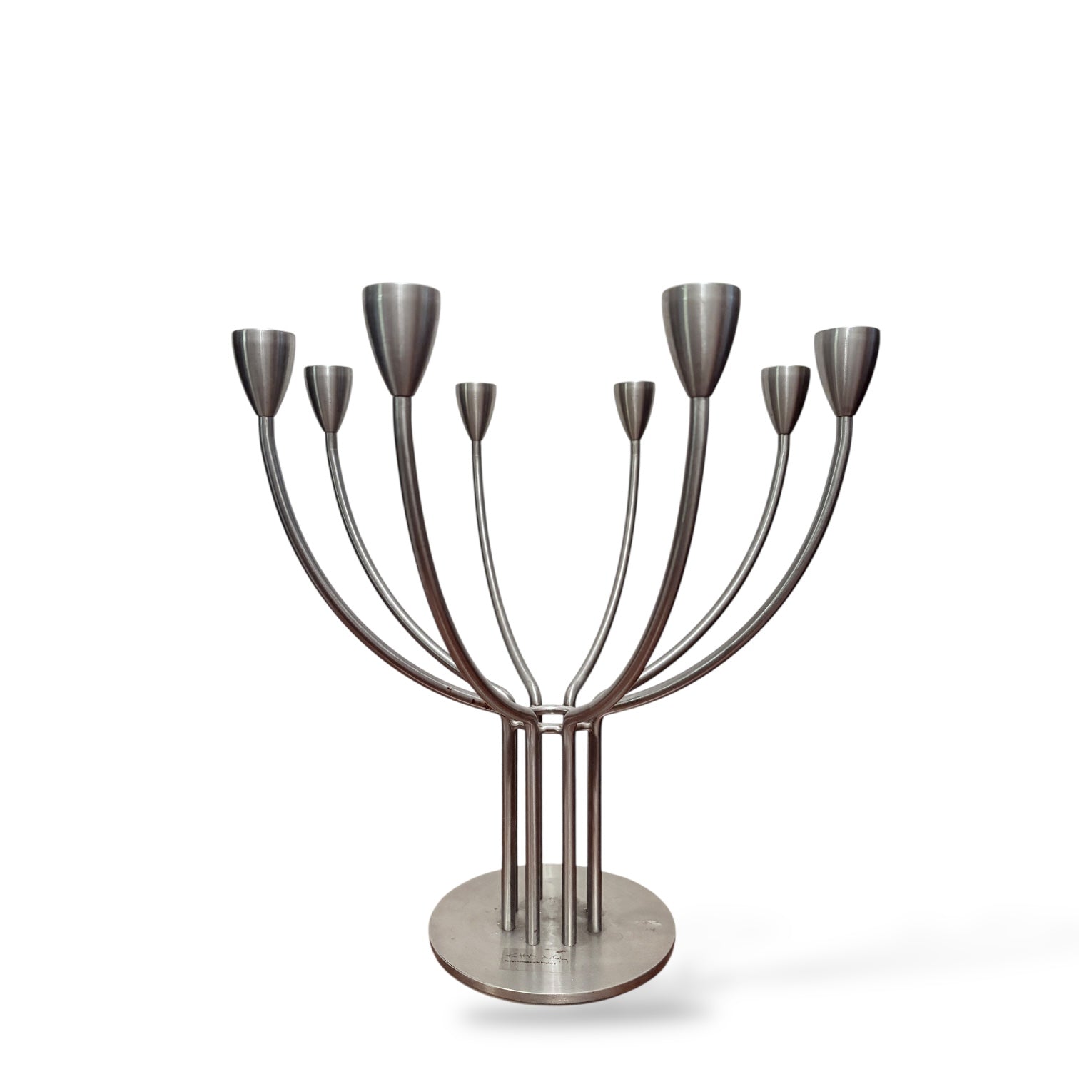 Knut & Marianne Hagberg for IKEA “Stockholm” Steel Candelabra, 1999 — view 3