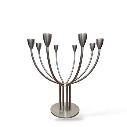 Knut & Marianne Hagberg for IKEA “Stockholm” Steel Candelabra, 1999 — view 3