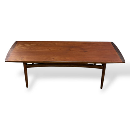Mid-Century G Plan Fresco Long Teak Coffee Table – 1960s