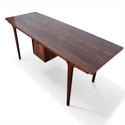 Mid Century Danish Rosewood Floating Coffee Table by Omann Jun