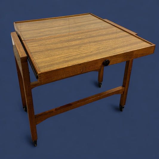 Mid Century Metamorphic Serving Trolley