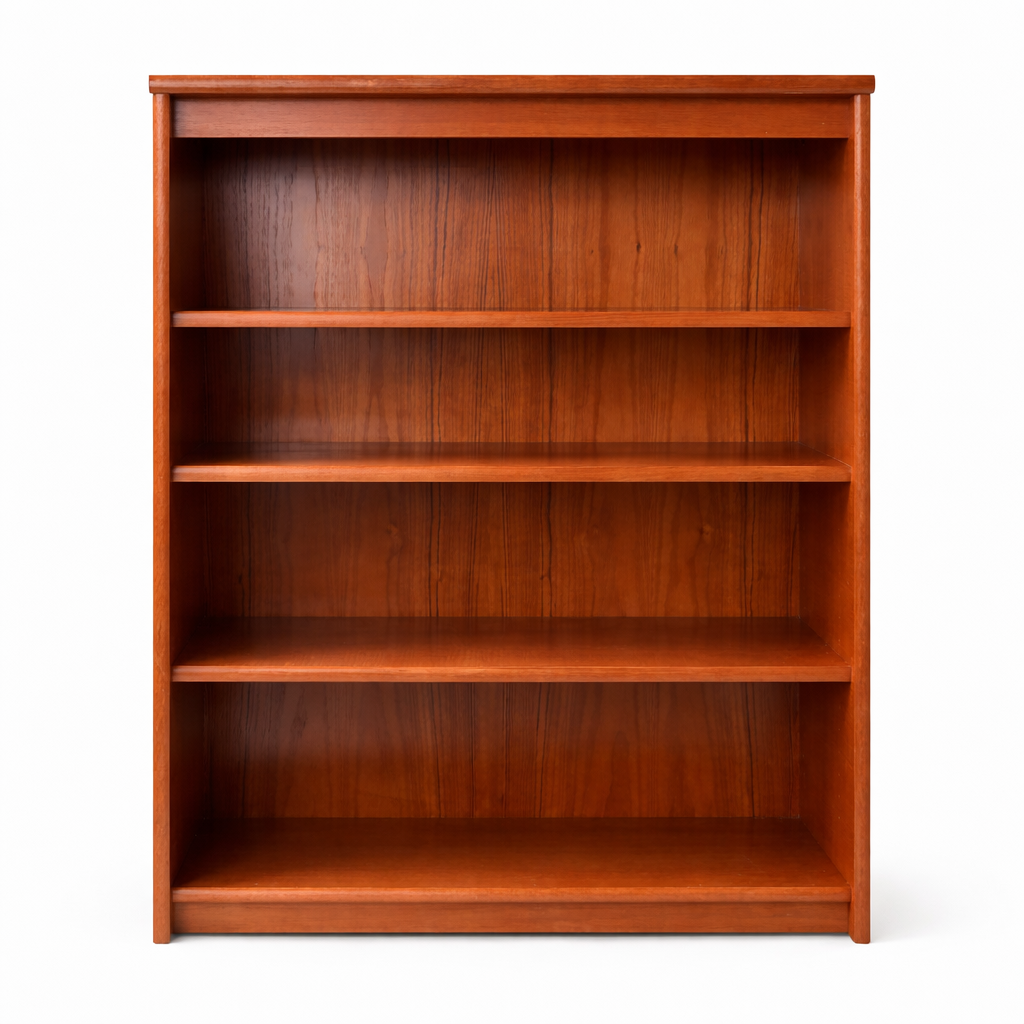 Mid-Century Danish Teak Compact Bookcase