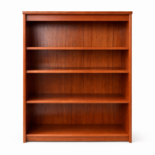 Mid-Century Danish Teak Compact Bookcase