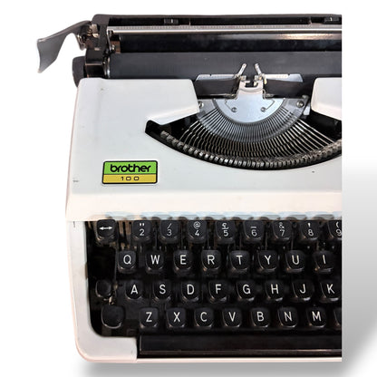 Mid Century Brother 700 Portable Typewriter