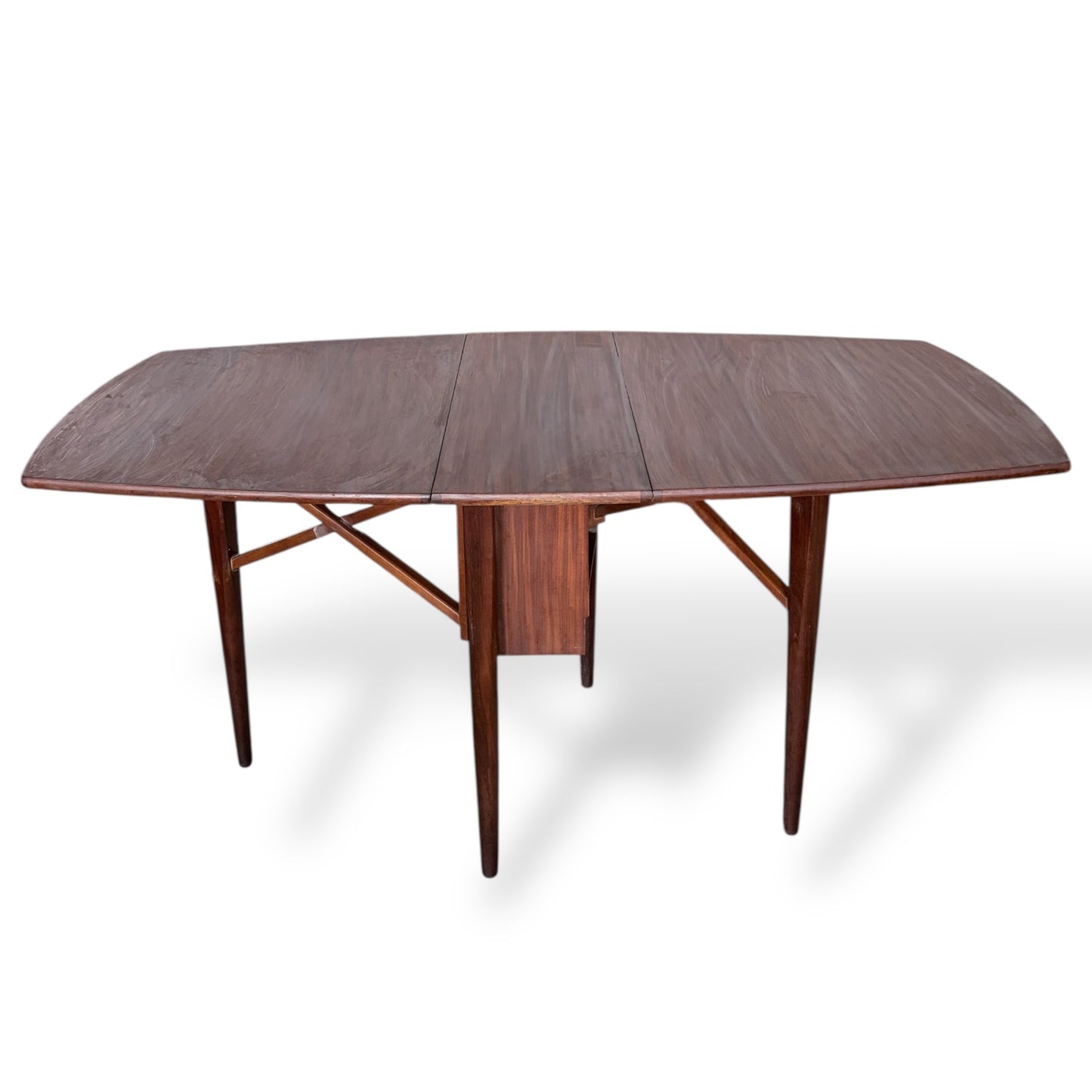 Mid-Century Teak Drop Leaf Dining Table by Elliots of Newbury
