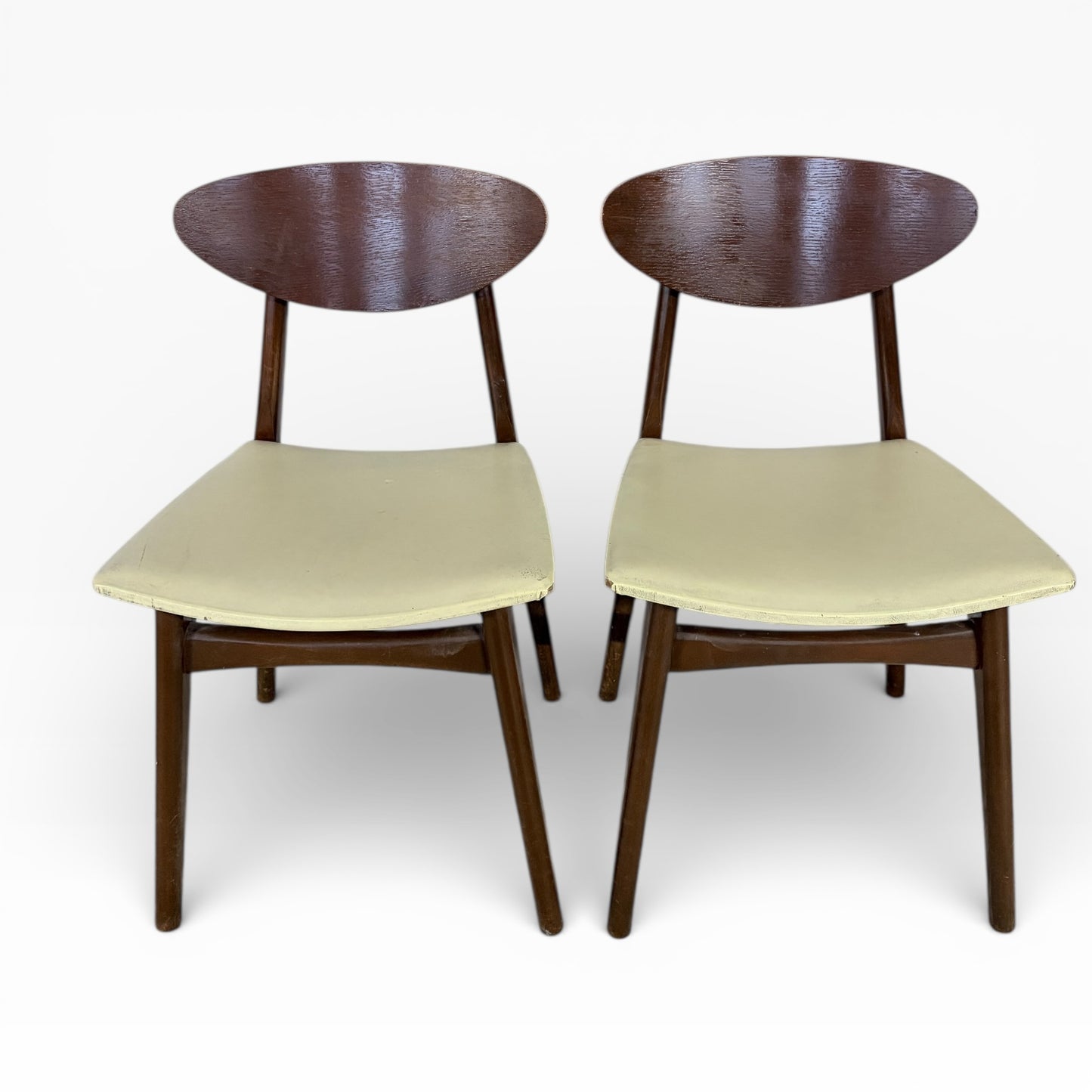 Mid-Century Danish Butterfly Back Chairs – Pair