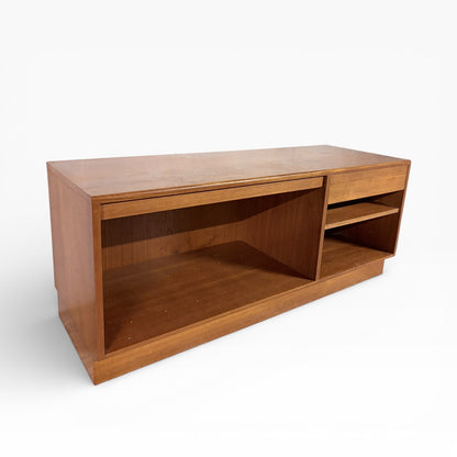 Mid-Century G Plan Teak Media Unit / TV Stand with Open Shelving