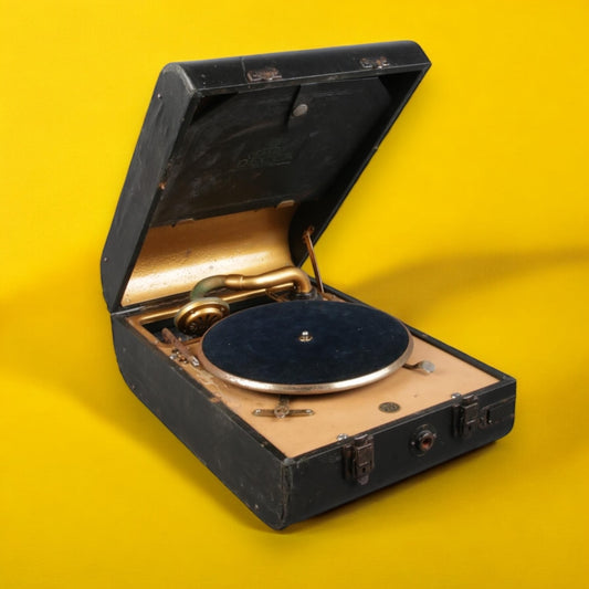 Vintage 1930s Salon Decca 20 Gramophone Record Player