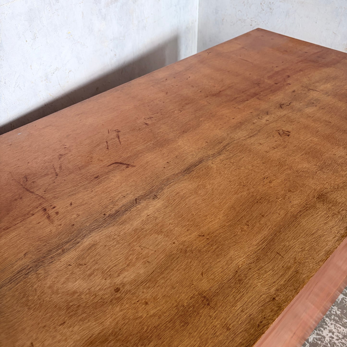 Mid Century Teak Storage Blanket Box Chest on Castors