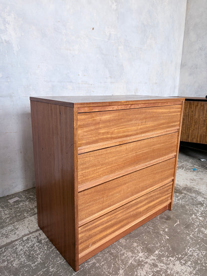 Mid Century Home Charm Teak Chest of Drawers