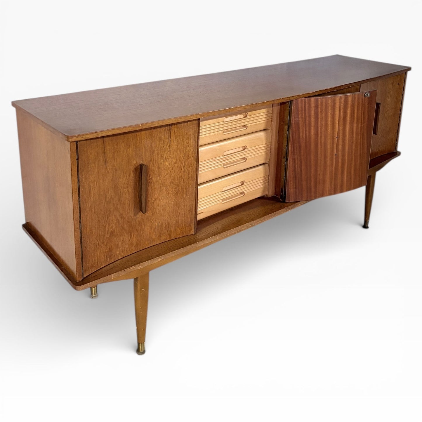 Mid Century Argosy Teak Compact Sideboard