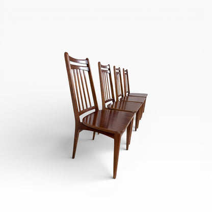 Elliotts of Newbury Mid-Century Dining Chairs – Set of Four