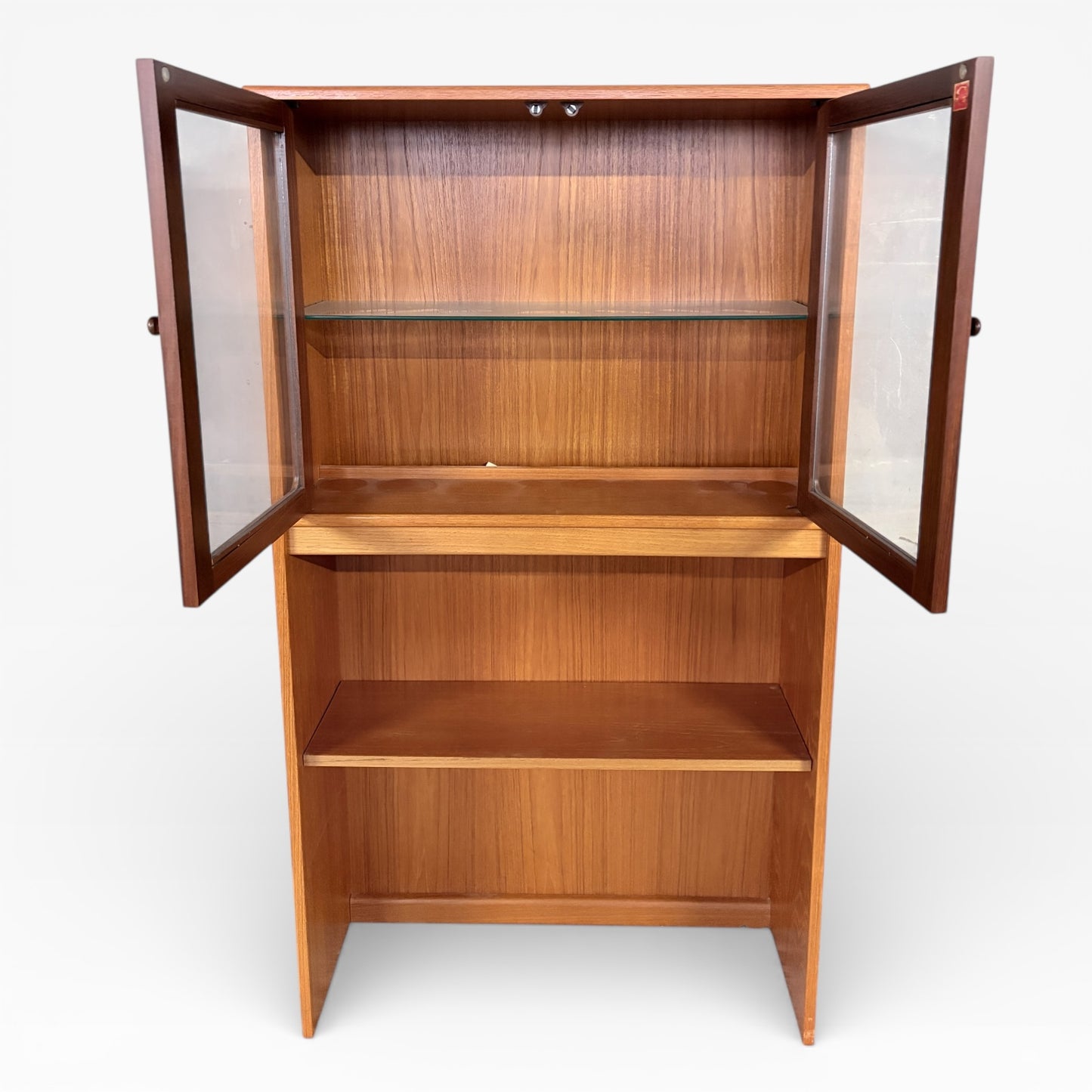 G Plan Mid-Century Teak Bookcase Display Cabinet