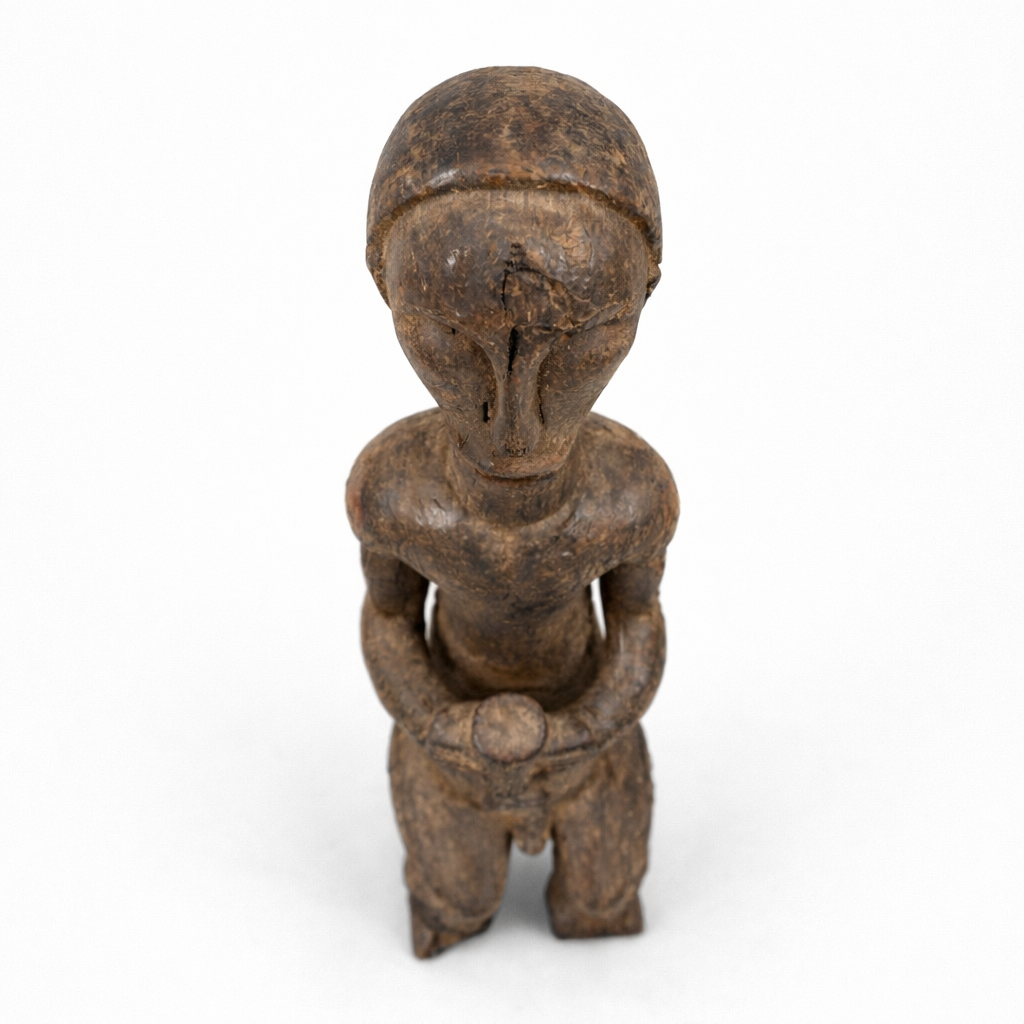 19th Century Hemba Male Ancestor Figure Mambwe Region, Democratic Republic of Congo
