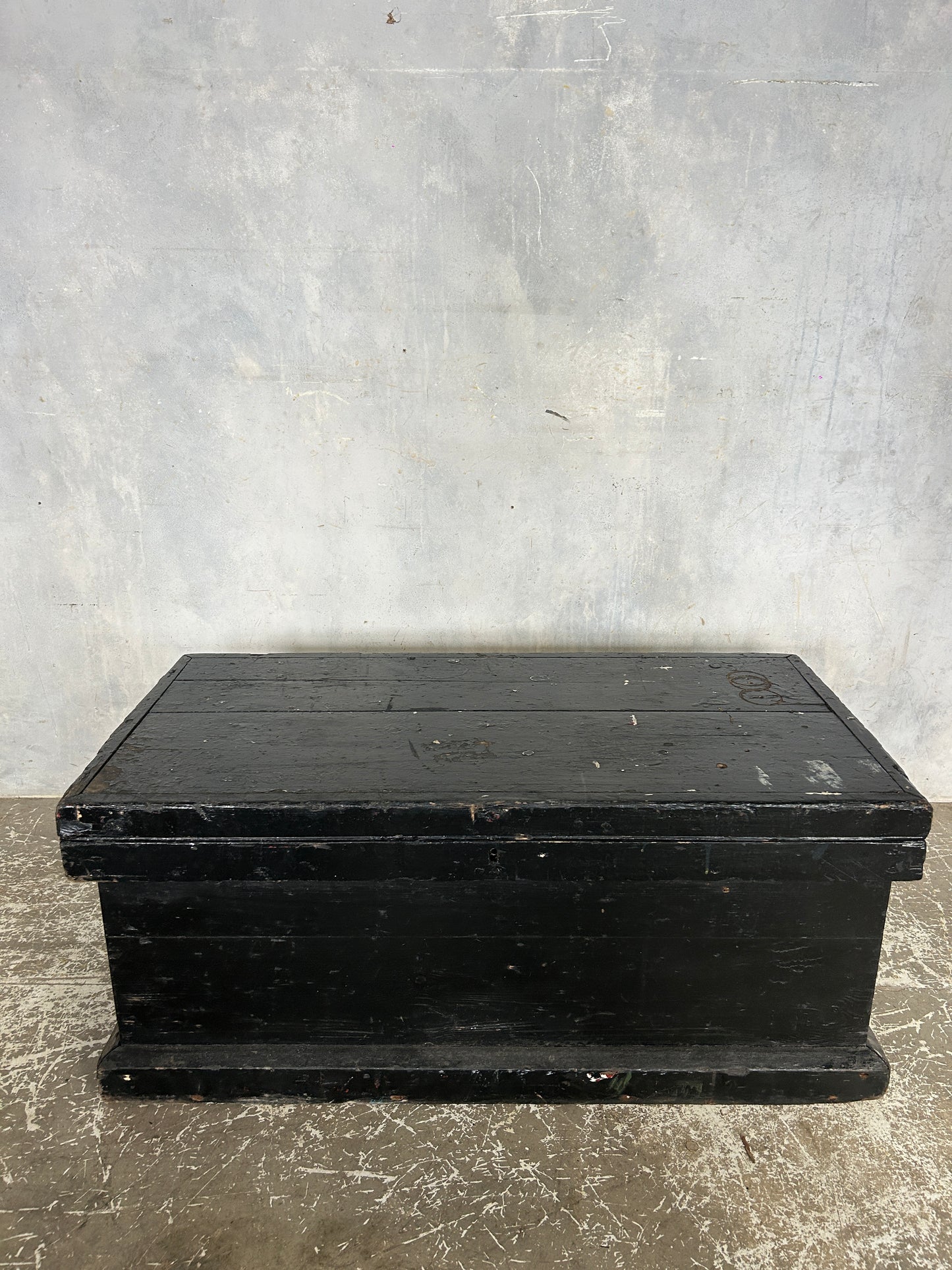 Vintage Military Wooden Tool Chest | Old Army Storage Box with Compartments