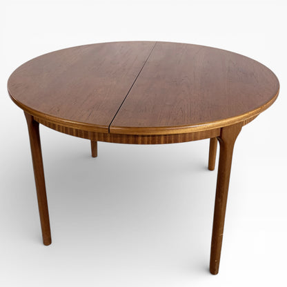 Vintage McIntosh Round Extending Dining Table, c.1960s