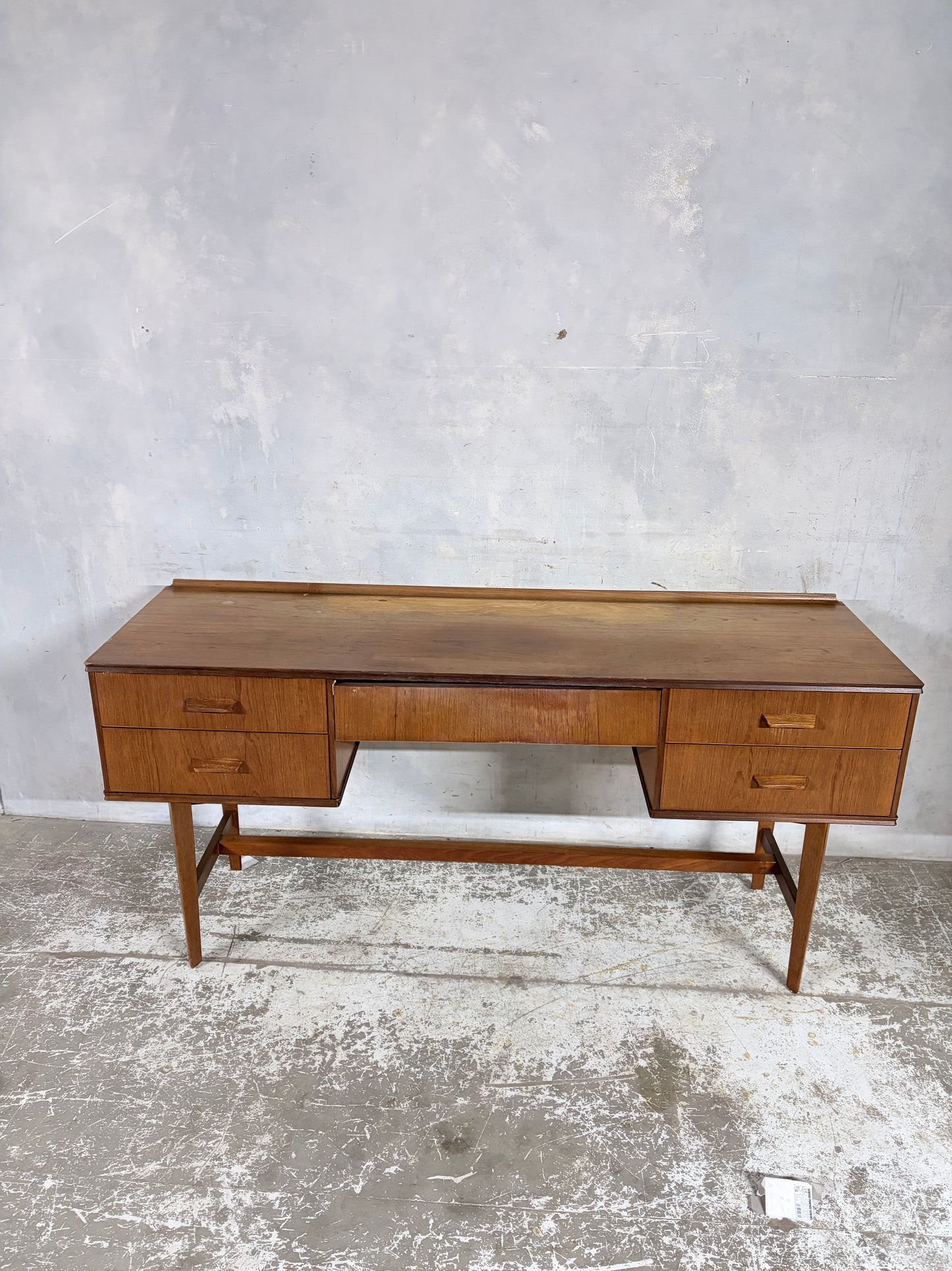 Vintage Gimson & Slater Teak Desk / Dressing Table