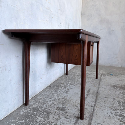 Mid Century Danish Rosewood Floating Coffee Table by Omann Jun