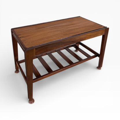 Mid Century Teak & Mahogany Remploy Coffee Table