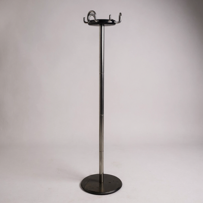 Italian Chrome Coat Rack | Mid Century Modern Hall Stand