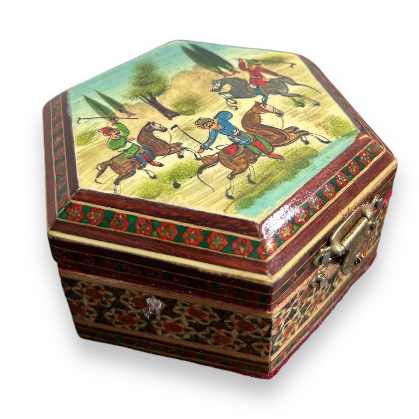 Vintage 1950s Persian Jewellery Box