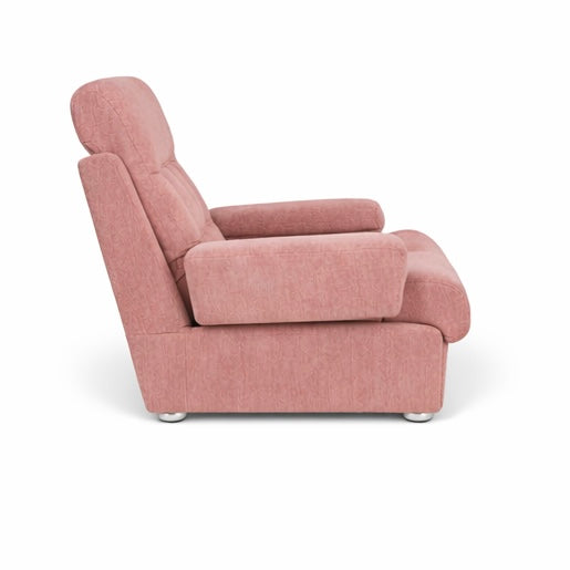 Mid-Century Dusty Pink Modular Sofa Armchair by Heals
