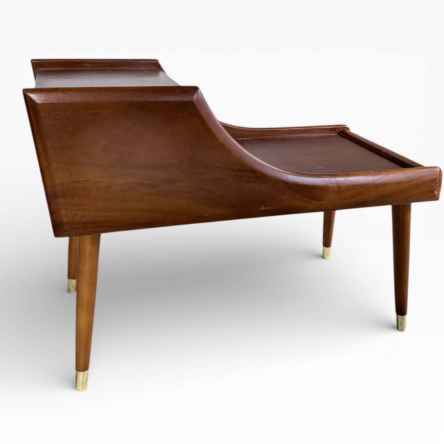 Mid-Century Teak Telephone Seat Table by Chippy Heath